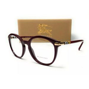 Burberry Women's Bordeaux Eyeglasses!